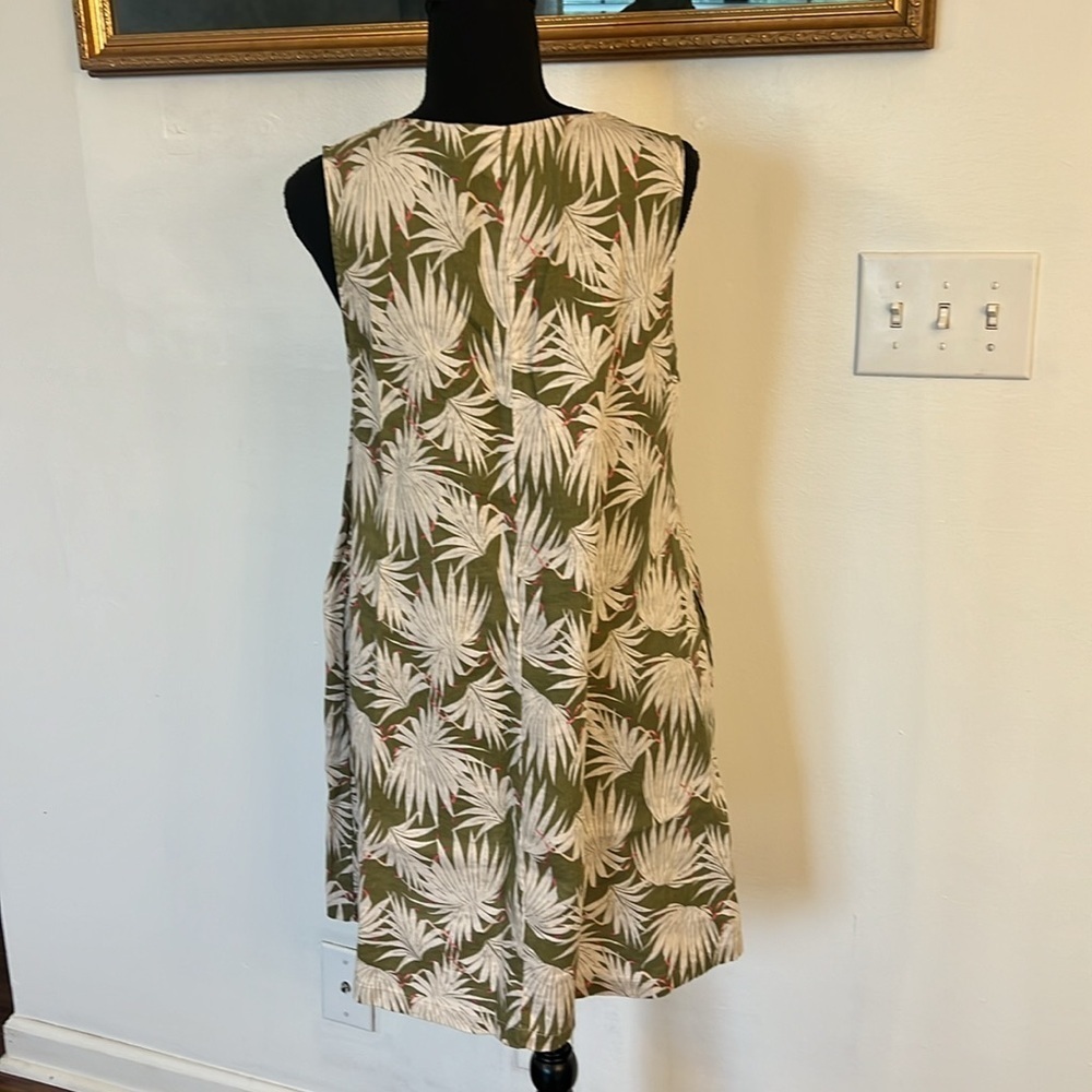 Rachel Zoe Linen Midi Dress with Pockets, Sz. S. - Picture 5 of 13
